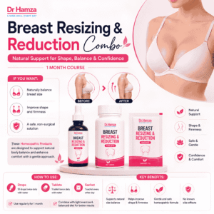 Breast Resizing & Reduction Tablets – 1 Month Course