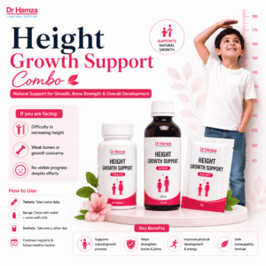 Height Increase (3 Months Course) Tablets, Syrup & Pills for Height Growth & Bone Strength