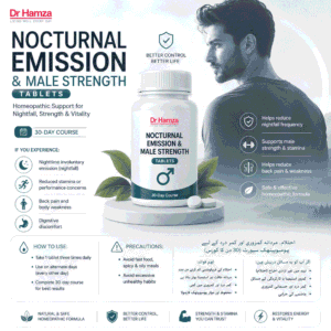 Nocturnal Emission & Male Weakness Tablets – 30-Day Course