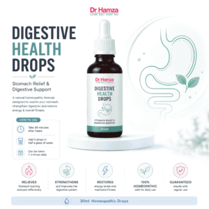 Homeopathic Drops for Stomach Relief & Digestive Health