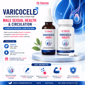 Homeopathic Solution for Varicocele – Male Sexual Health & Circulation