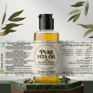 Pure Vita Oil – Hair & Body Nourishing Homeopathic Oil (120ml)