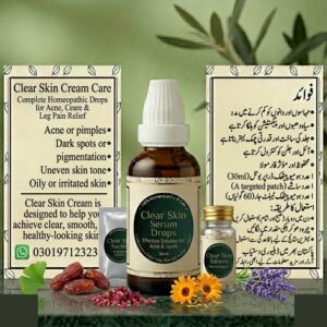 Clear Skin Cream – Acne, Spots & Pigmentation Care