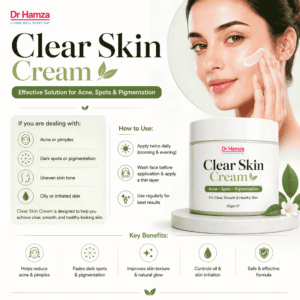 Clear Skin Cream – Acne, Spots & Pigmentation Care